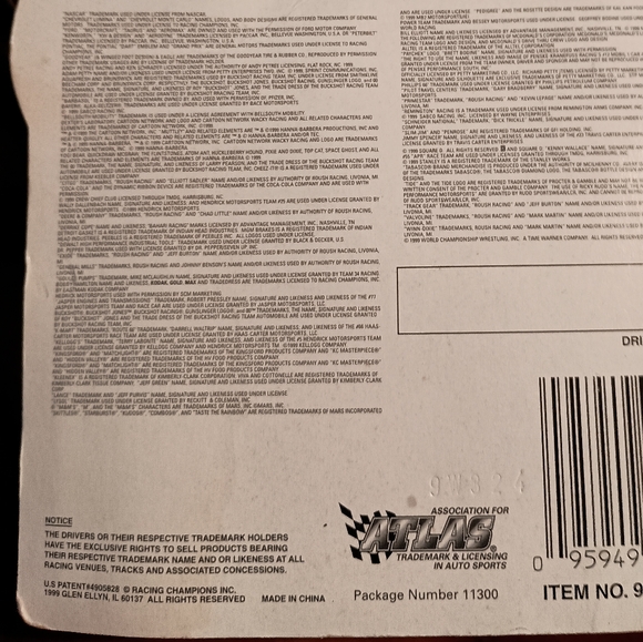 Racing Champions Limited Edition 1999 Nascar #10 Bill Elliott Diecast Is… - Picture 4 of 5